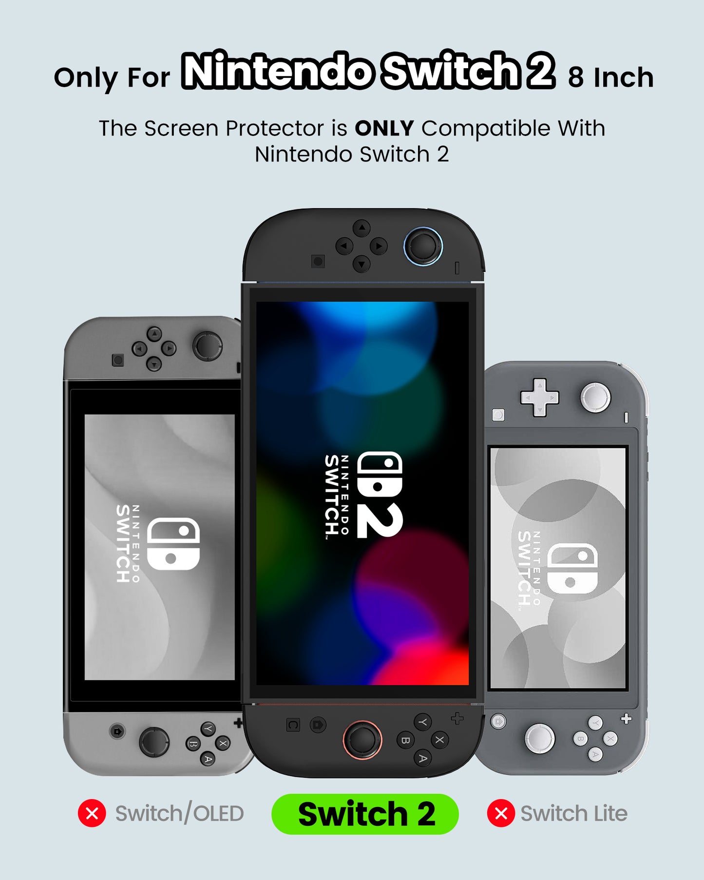 Screen Protector for Nintendo Switch 2