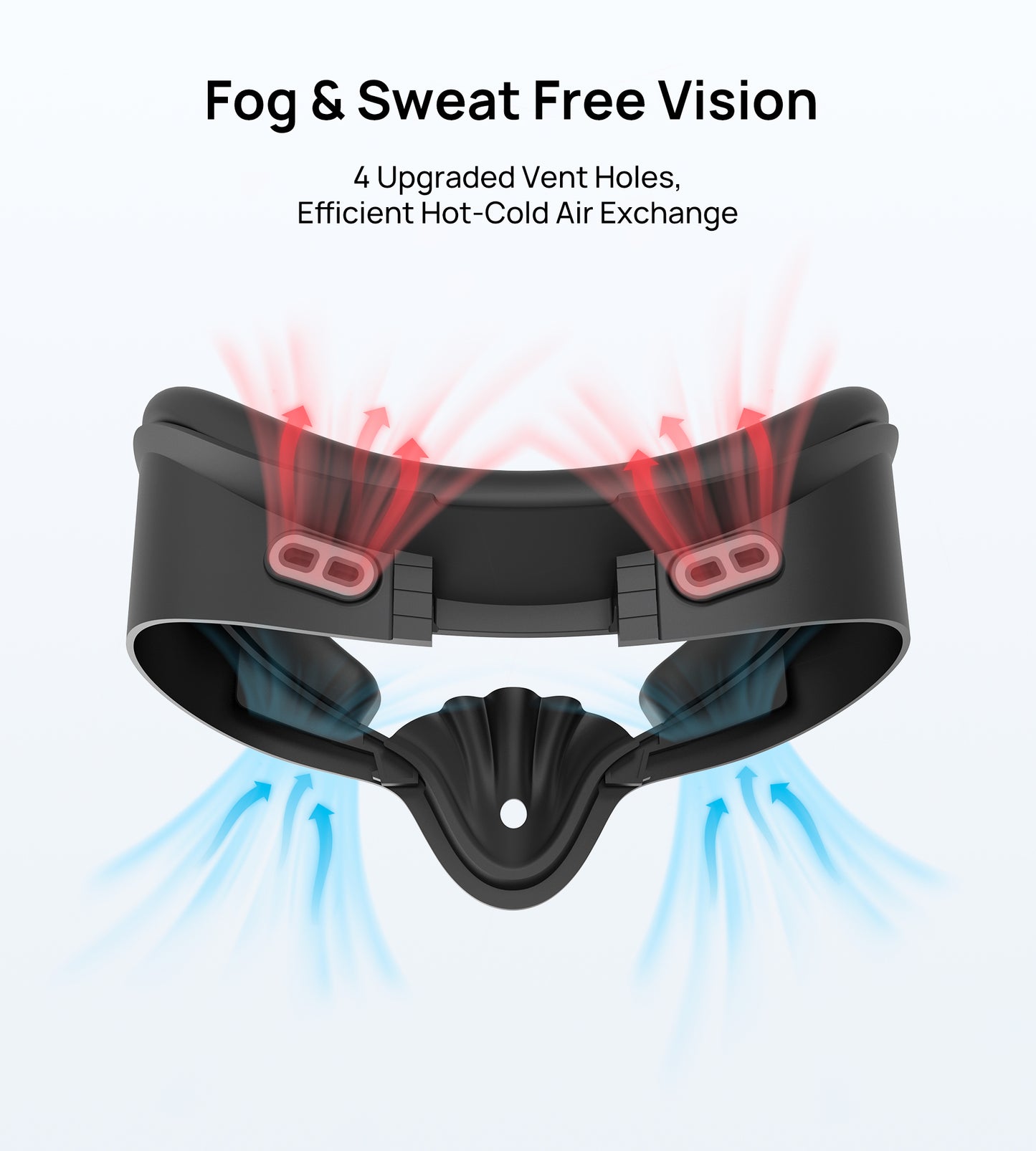 Facial Interface for Meta Quest 3S with Nose Guard