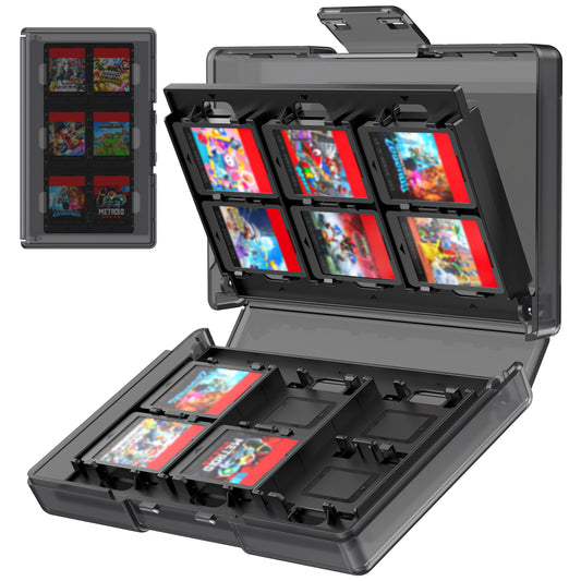 Switch Game Card Case for Nintendo Switch/OLED/Lite with 24 Game Slots