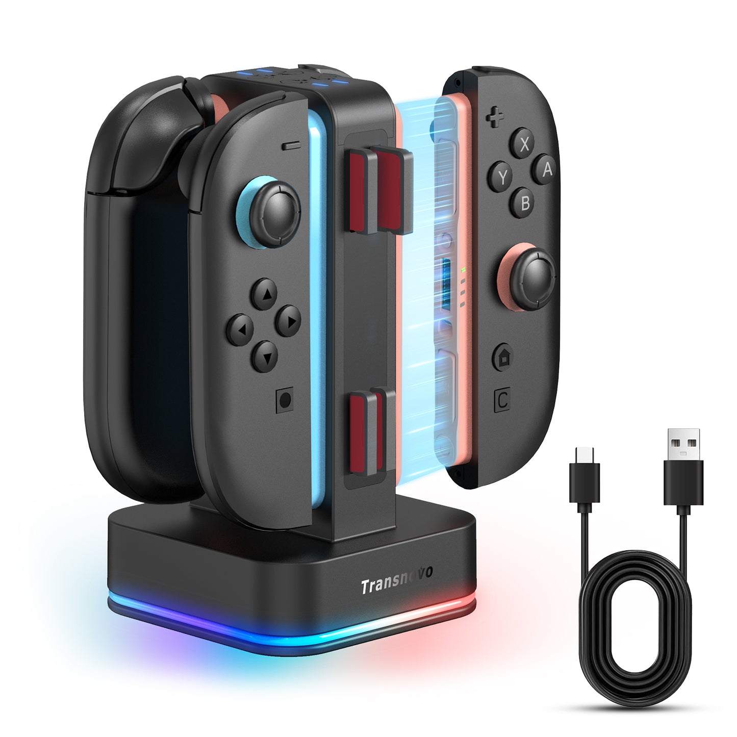 Joy-Con Charging Dock for Nintendo Switch 2 Gaming Controllers