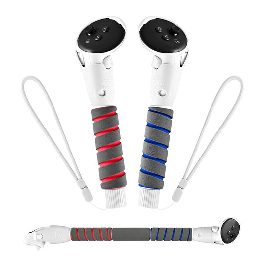 Handle Attachments for Meta Quest 3S/Quest 3 Accessories, VR Gorilla Tag Long Arms Grips