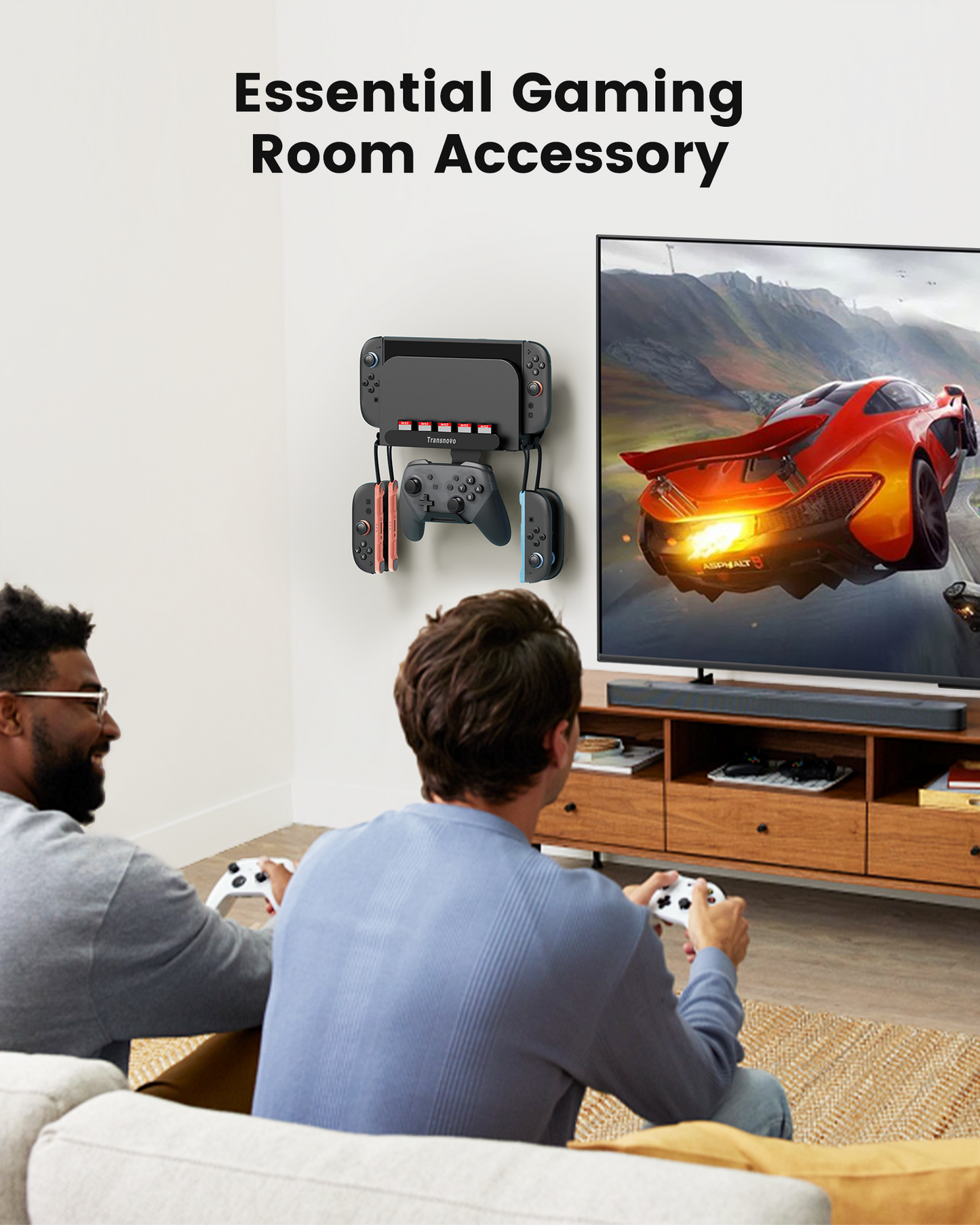 Wall Mount for Nintendo Switch 2, Switch OLED, Nintendo Station, Charging Dock, Joy-Con