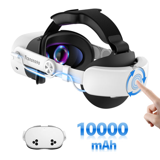 10000mAh Battery Meta Quest 3S Head Strap