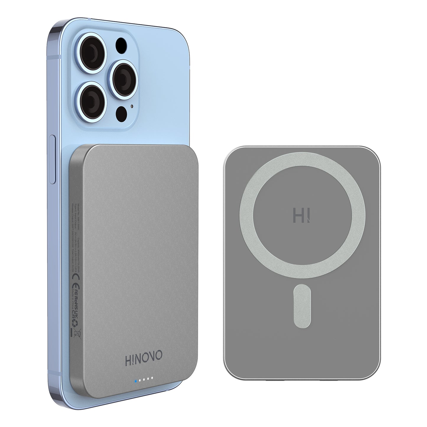 Magnovo 5000mAh MagSafe Magnetic Wireless Power Bank