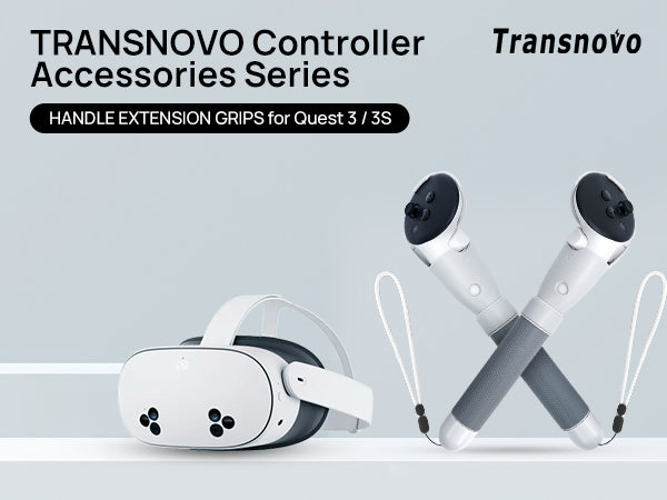 Handle Attachments Compatible with Meta Quest 3S/ Quest 3 Dual