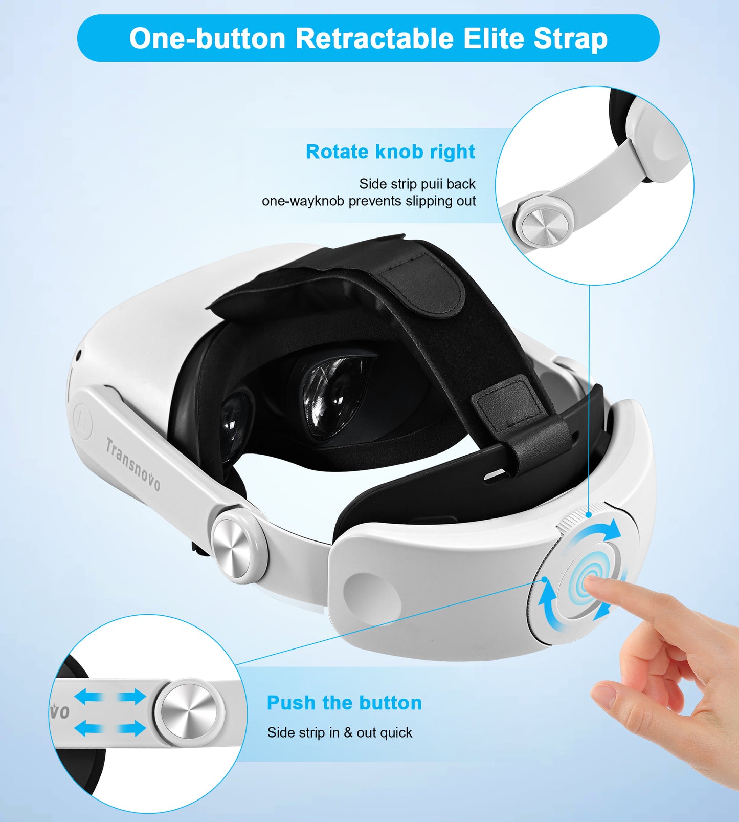 Elite Strap For Oculus Quest 2 , VR Accessory for Meta Quest 2