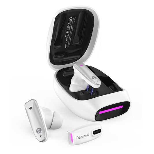 VR Wireless Gaming Earbuds for Meta Quest 3, Quest 2, Quest Pro, PS5, PS4, Steam Deck, PC, Switch